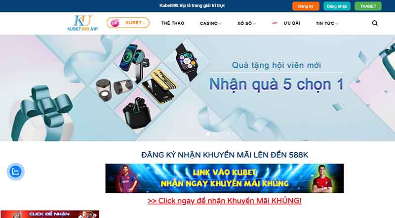 Ưu đãi và khuyến mãi tại Kubet